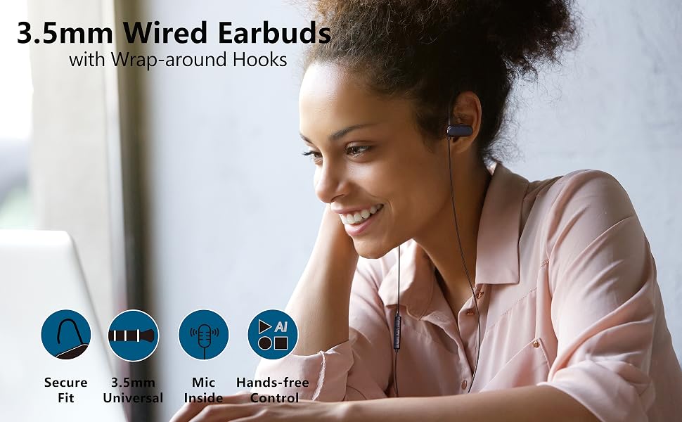 Wired Earbuds for Sports