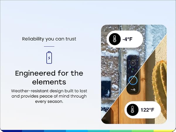 Weather resistant design