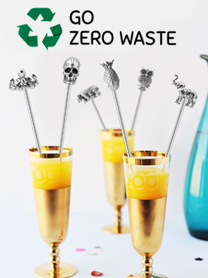 Reusable Stirrers for Mixed Drinks
