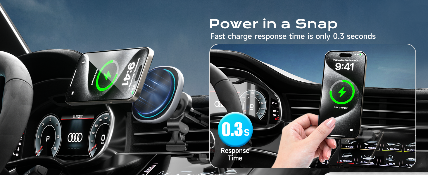 MagSafe Car Mount Charger