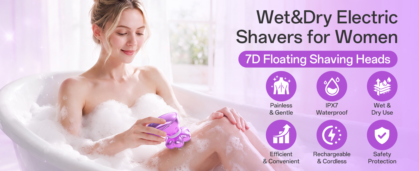womens electric razor
