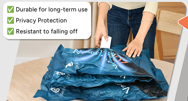 vacuum bag with pump