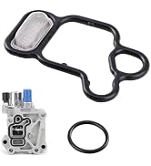 MOXRUQ 2 PCS Head Cylinder Solenoid Valve Gasket Kit, 15815-R40-A01 91319-PAA-A01 VTEC Solenoid G...