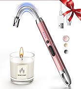 MINCOME Electric Candle Lighter, USB-C Rechageable Arc Lighters for Camping, Long Lighter with 36...