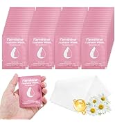 Feminine Wipes Individually Wrapped, Flushable Wipes Travel,Travel Wipes for Women,Feminine Care ...