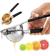 A Bar Above Heavy Duty Stainless Steel Hand Juicer For Lime, Lemon, Oranges, and Grapefruit - Pre...