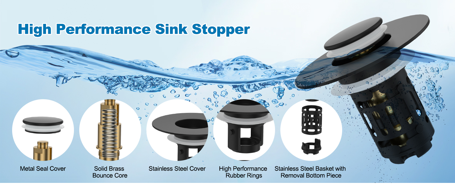 bathroom sink stopper