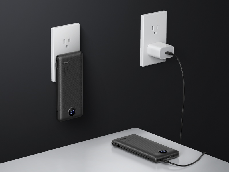 power bank with wall plug