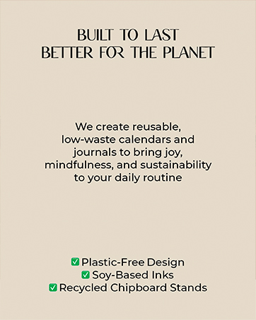 Built ro last. Better for the planet.