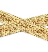 BEL AVENIR Braid Trim 0.78 inch 6.8 Yards Gimp Basic Fringe Trim Fabric Sewing Polyester Handcraf...
