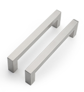 Burshed nickel pulls