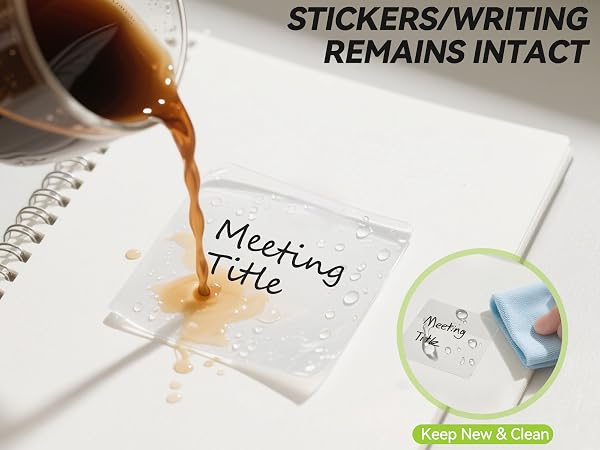transparent sticky notes