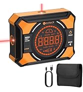 Neoteck Digital Angle Finder with Dual Laser (Class 2 Laser, 1mW Power Output) 4x90/2x180°Angle G...
