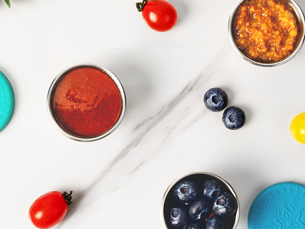 stainless steel sauce cups