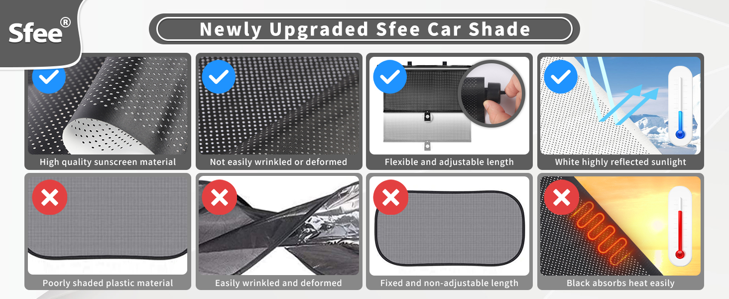 Car Window Shade for Side Windows