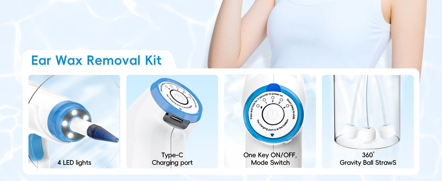Electric Ear Wax Removal Kit