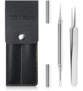 SGNEKOO Professional Facial Milia Removal Tool and Whitehead Extractor,Titanium Alloy Double Ende...
