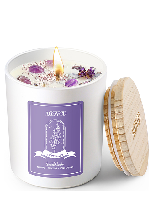 Lavender candle