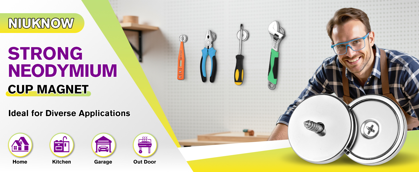 magnets with screw holes rock light magnetic mount