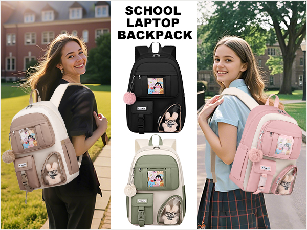 stylish laptop backpack for women