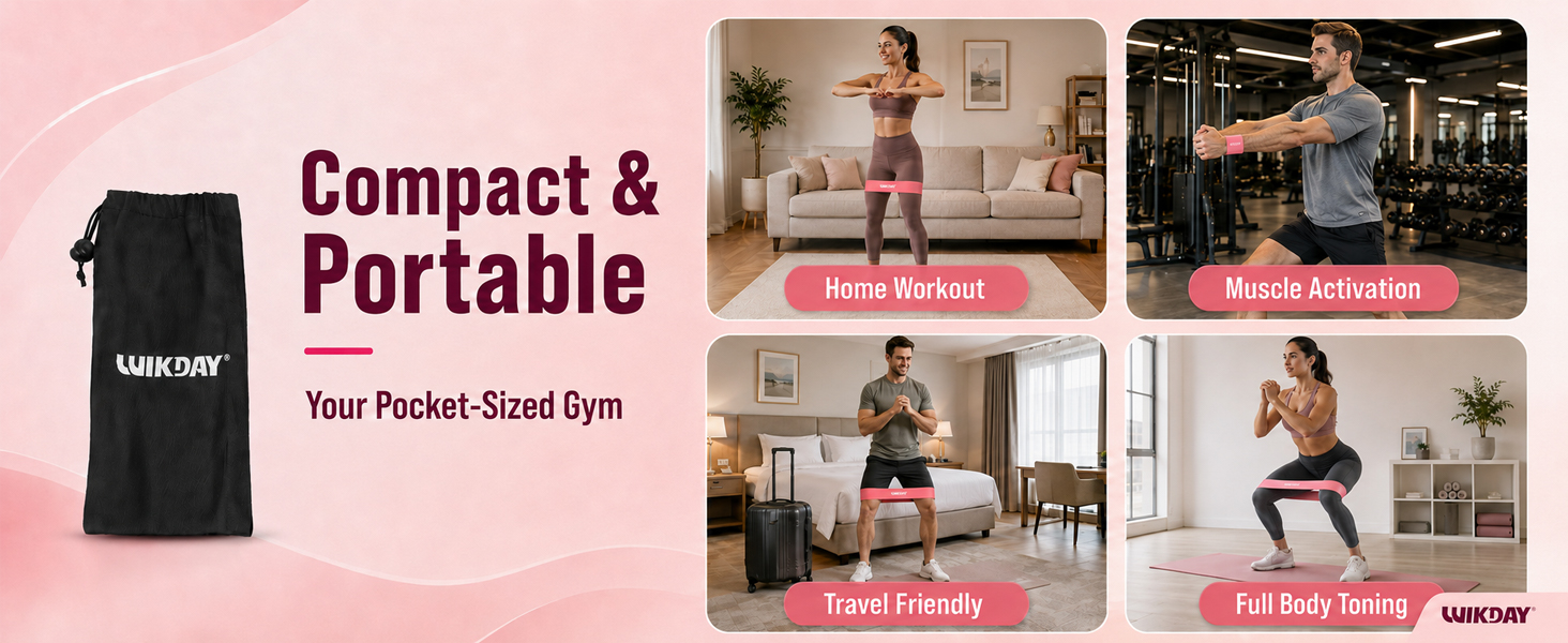 exercise bands resistance bands set