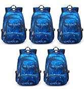 BLUEFAIRY Kids Backpack for Boys School Bookbags for Elementary Primary Middle School Bags Bulk B...