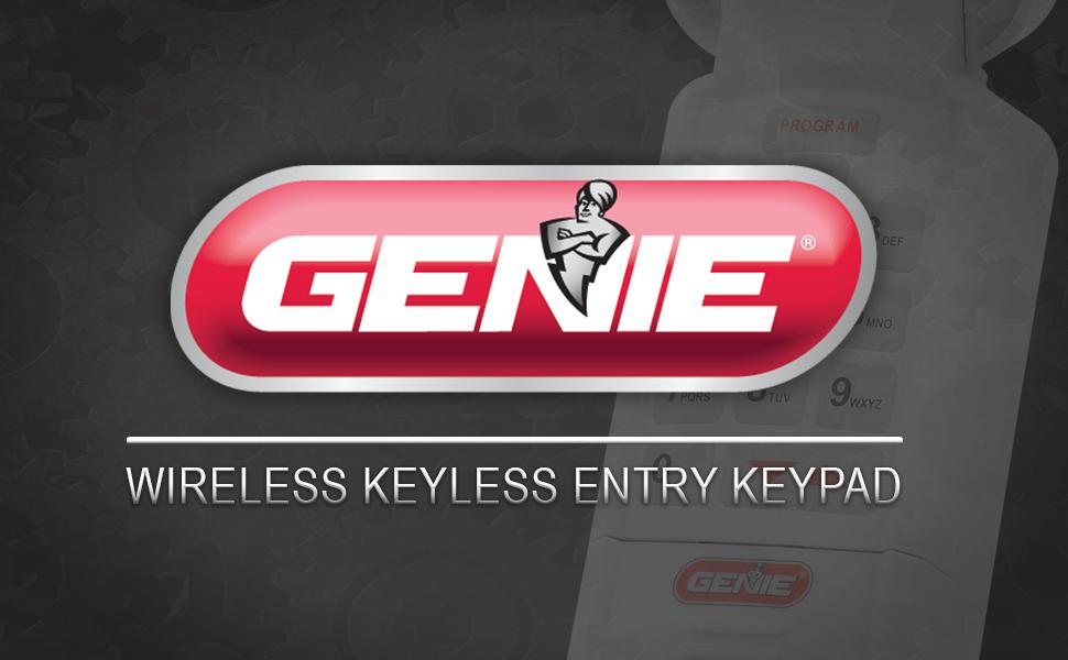Genie Wireless garage door opener keypad for genie intellicode garage door openers