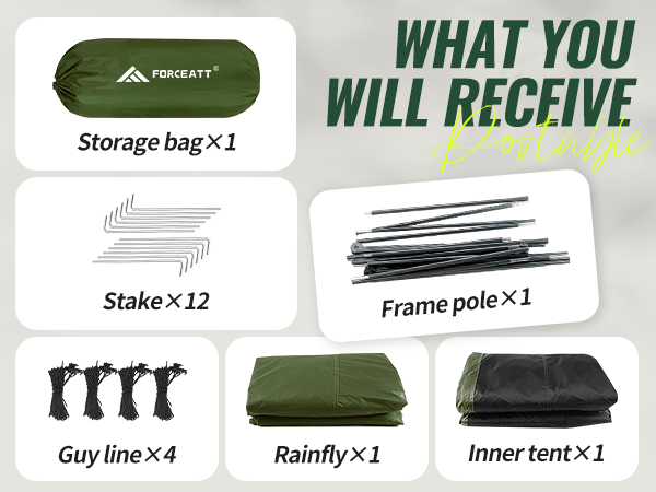 Lightweight tent