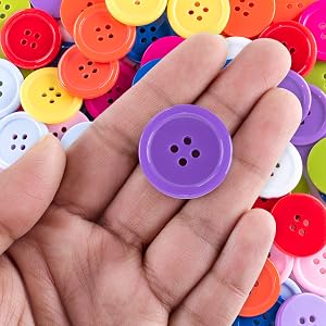 novelty Buttons and Embellishments for DIY Crafts, Scrapbooking, Cardmaking, Art & Creative Projects