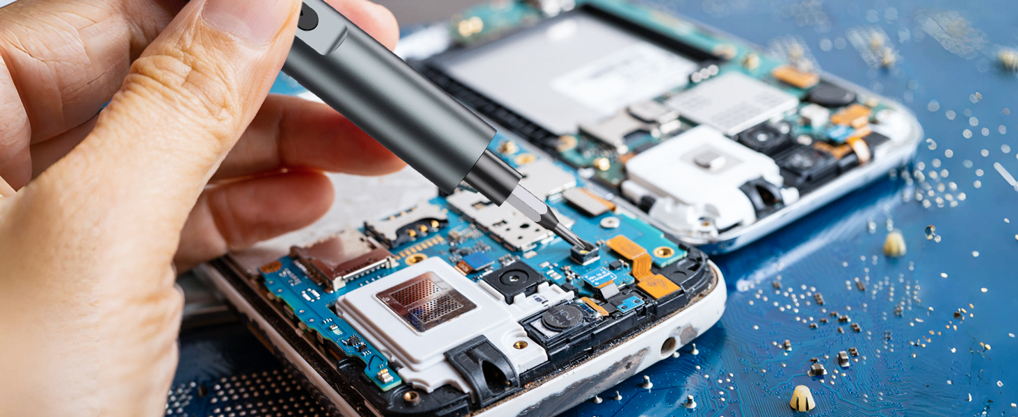 Electric Screwdriver Set, Precision Screwdriver Kit, Mini Electric Screwdriver