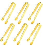 Ice Tongs Sugar Cubes Tongs - Stainless Steel Mini Serving Tongs Appetizers Tongs Small Kitchen T...