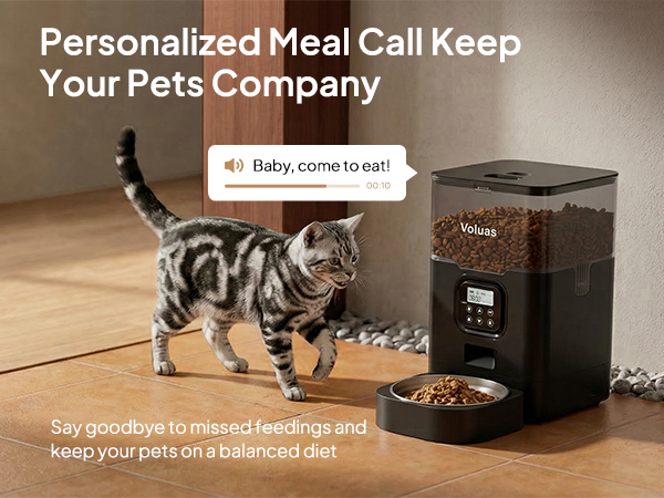 VOLUAS Automatic Cat Feeders