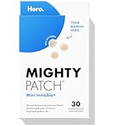 Mighty Patch Mini Invisible+ Patches - X-Small Daytime Hydrocolloid Acne Pimple Patches for Cover...