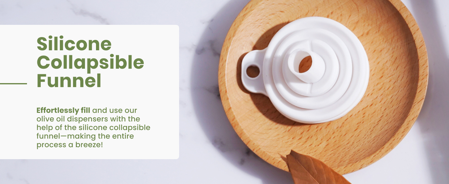 Premium Olive Oil Dispenser Bottles for Kitchen