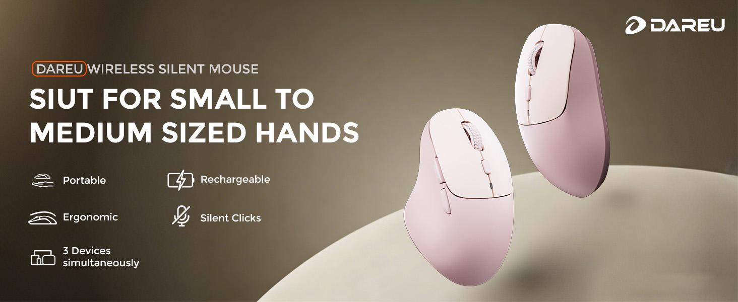 Pink Wireless Mouse