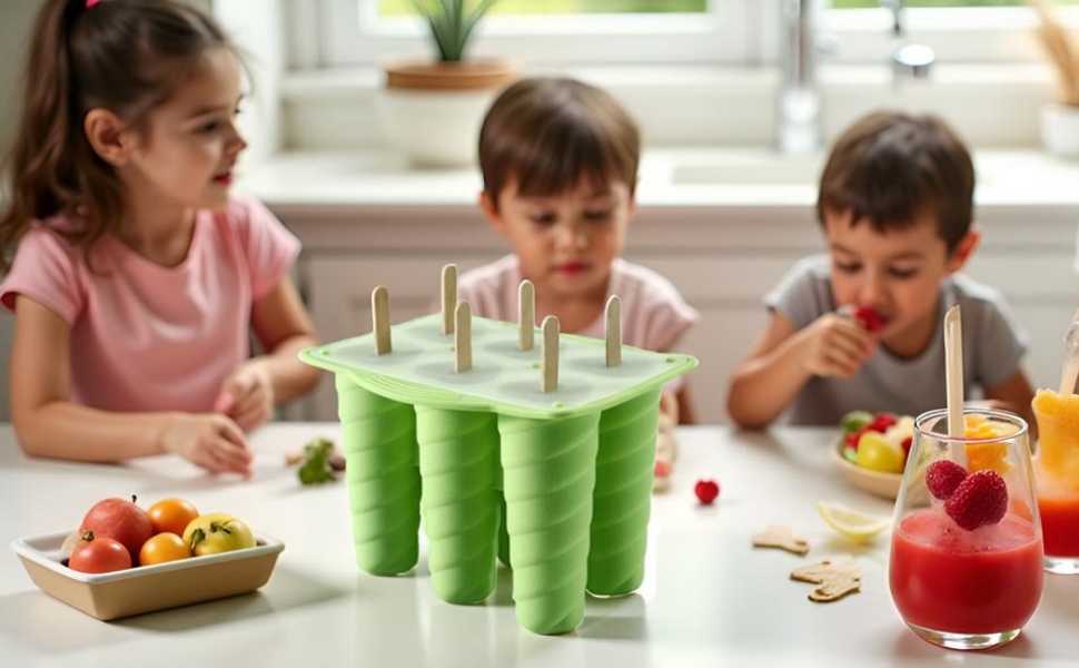 silicone popsicle molds