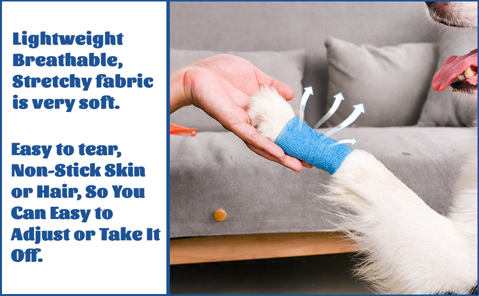 Elastic Breathable Self Adhesive Bandage Wrap