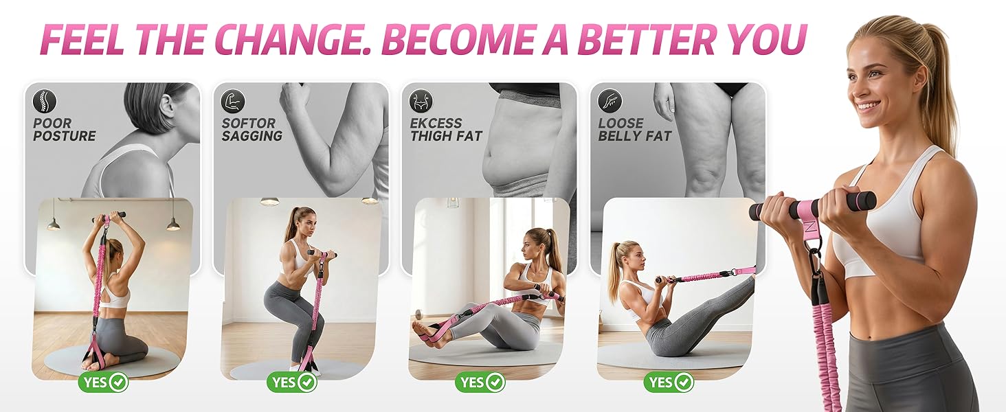 FEEL THE CHANGE. BECOME A BETTER YOU