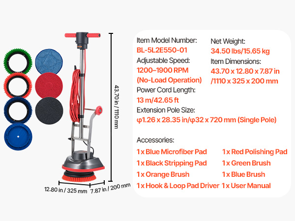 carpet scrubber machine