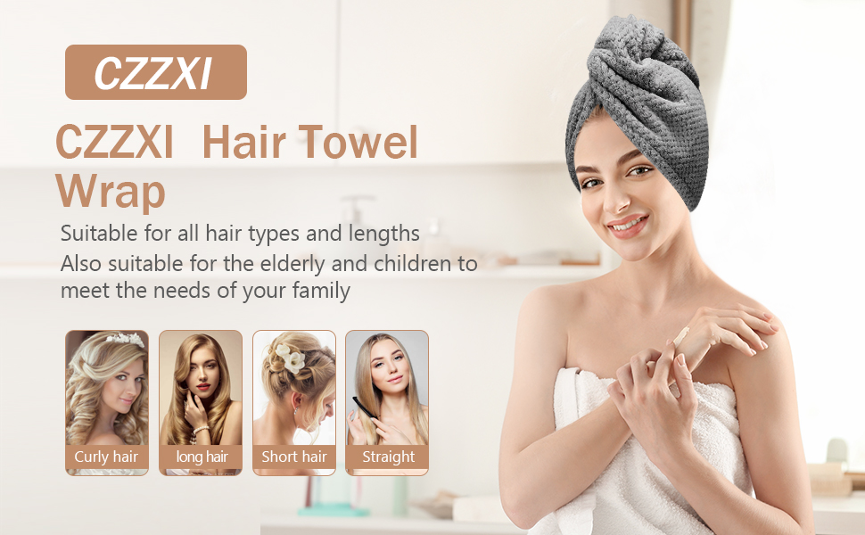 Microfiber Hair Towel