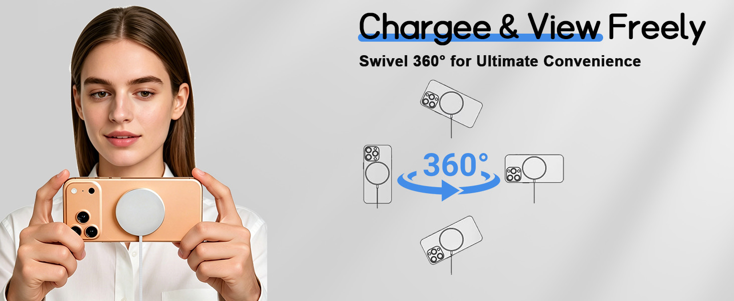 wireless iphone charger fast charging