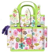JUMPHIGH Gardening Tool Set, 10 PCS Heavy Duty Aluminum Garden Kit Floral Gardening Gifts for Wom...