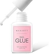 Makartt Super Strong Nail Glue for Press ons: Acrylic Nail Tips-Fake Nails-Salon Quality, No UV N...