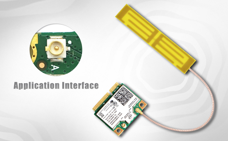 2.4Ghz WiFi Internal Built-in PCB Antenna 5dBi with U.FL/ipx(ipex) connector