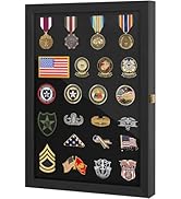 WELIDAY 18x13 Pin Display Case Pin Collection Display Case with 98% UV Protection Acrylic Door fo...