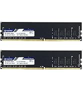 Timetec 16GB KIT(2x8GB) DDR4 2666MHz PC4-21300 Unbuffered Non-ECC 1.2V CL19 1Rx8 Single Rank 288 ...
