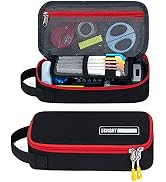 ECHSRT Large Pencil Case, Aesthetic Pen Pouch with Big Capacity, Minimalist Portable Stationery B...