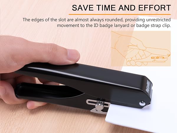 Slot Puncher, Badge Hole Punch for Id Card