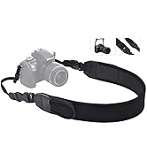 Universal Shoulder Neck Strap for DSLR Camera,Soft Neoprene Neck Belt Strap with Quick-Release,Ca...