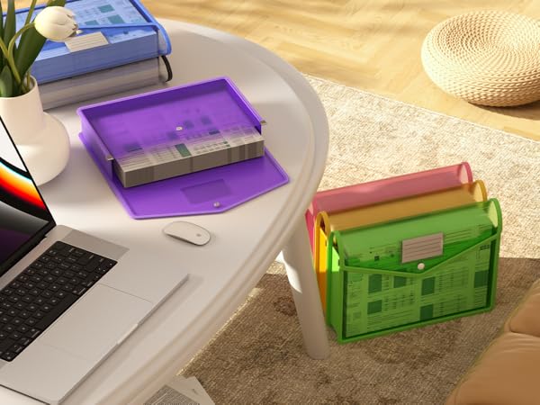 Transparent envelopes with Snap Closure